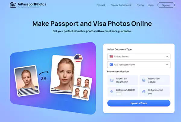 Ai passport photos