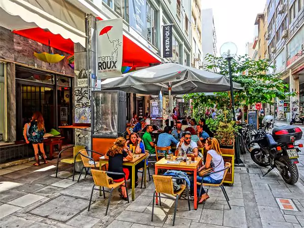 Aeolou and Agios Markos Streets