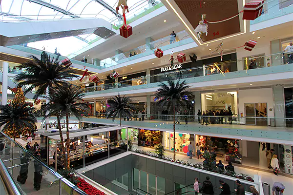 Shopping Mall at Greece