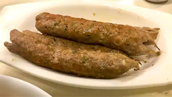 Chicken Seekh Kebabs at Karims