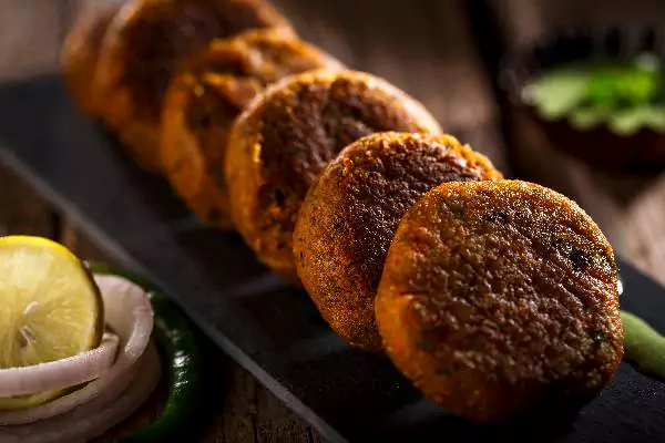 Galouti kebab at Delhi Golf Club