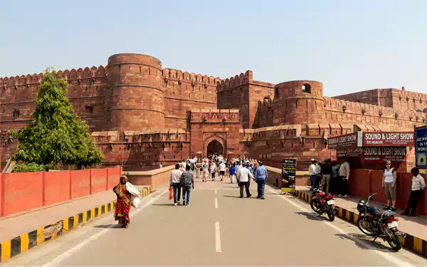 Red Fort entrance