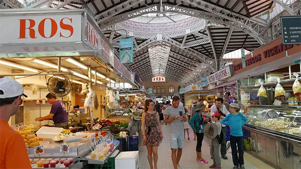 The Bustling Mercado Central in San Jose 