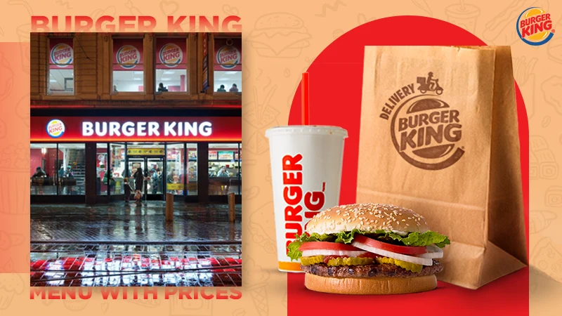 burger king menu with prices