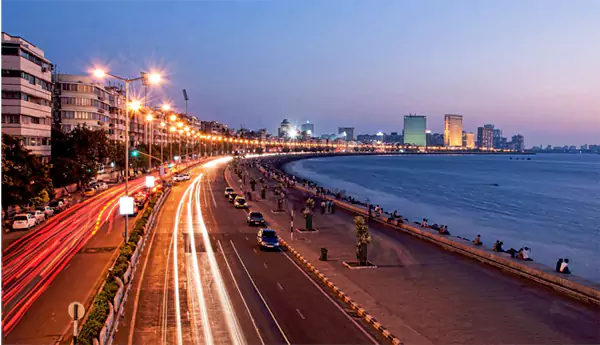 Marine Drive Mumbai location