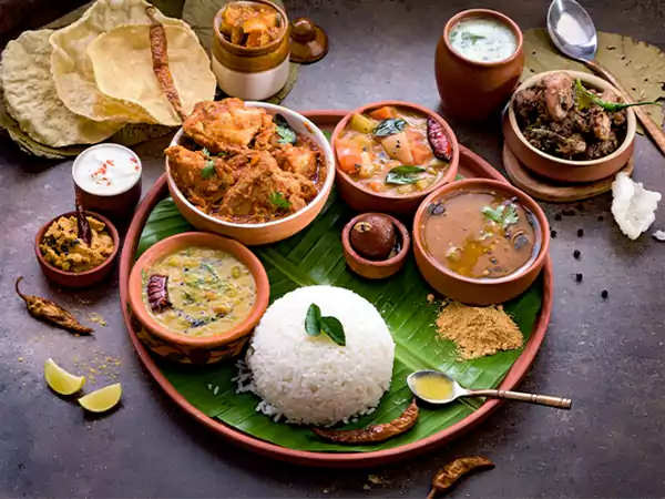 Mutton Thali at Rustoms