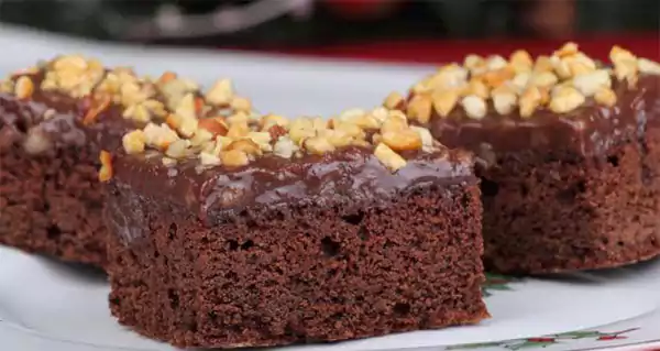 Nutty Fudge Browny at Café Coffee Day