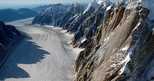 The Great Gorge of Ruth Glacier 