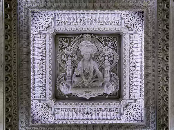 Carvings in Akshardham New Jersey