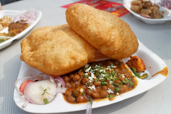 Chole Bhature at Nand Di Hatti