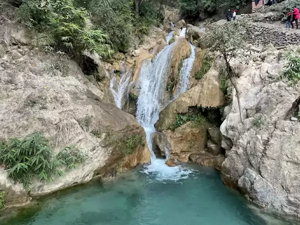 Lower part of the Neer Fall Rishikesh