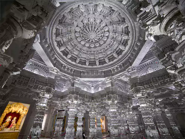 Swaminarayan Akshardham New Jersey interior