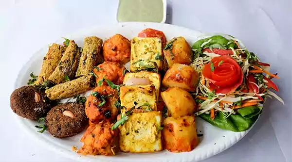 Veg Platter at Samarkand