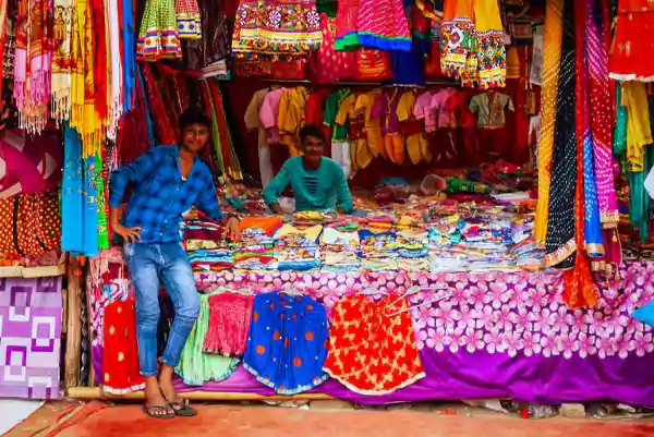 ethnic wear at Gandhi Market