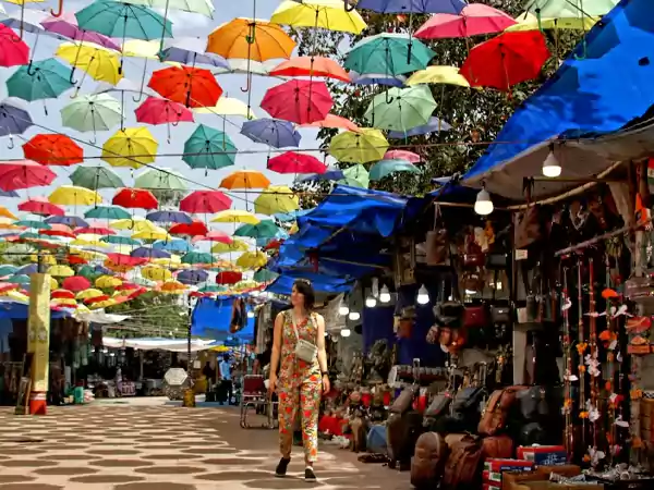 Clothes Market in Delhi