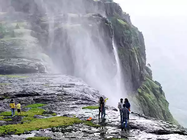 Naneghat reverse waterfall