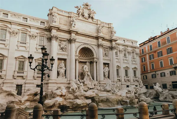 Trevi Fountain of Rome 