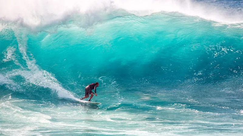 Waves at Surf Camp