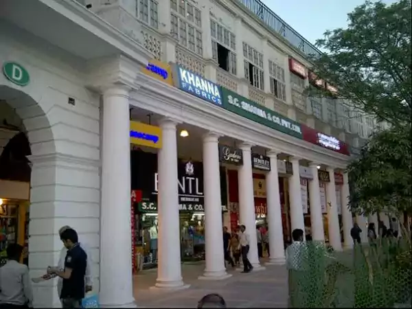 Connaught Place market shops list c