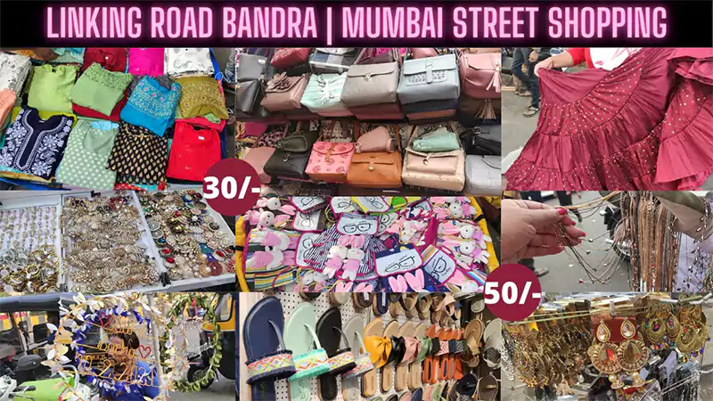 d-Linking Road Market in Mumbai