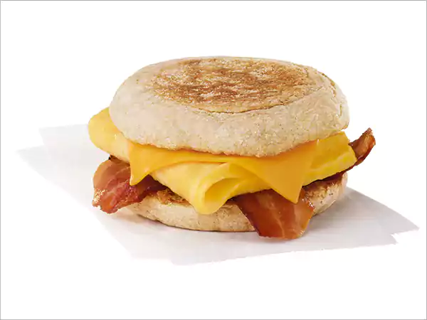 Bacon egg and cheese muffin