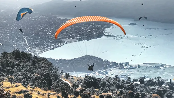 Paragliding in Pokhara