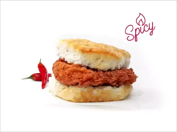 Spicy chicken biscuit