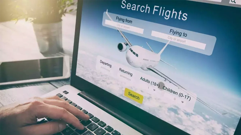 d-Booking the Flight Tickets Online