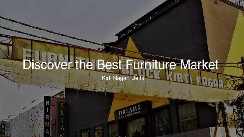 d-Kirti Nagar Furniture Market