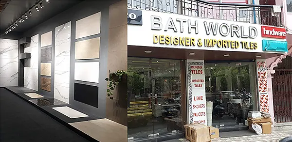 Bath World: Designer and Imported Tiles