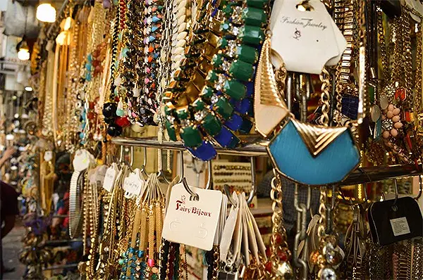 Jewelry in Manish market