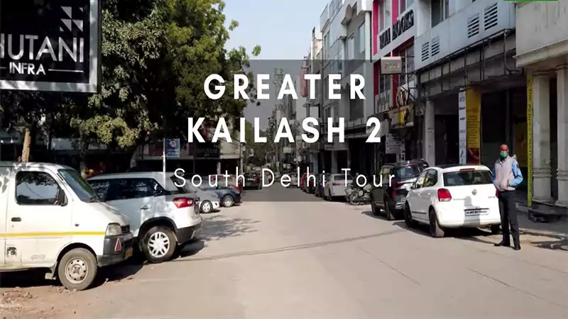 d-GK 2 M Block Market Delhi