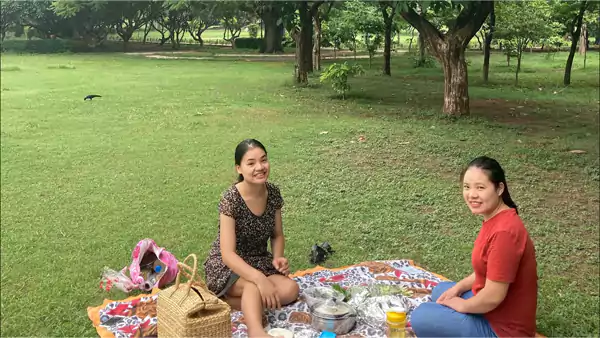 picnic in Nehru Park