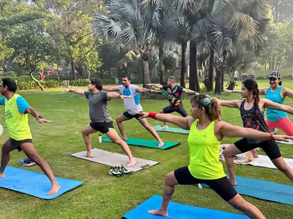 yoga sessions in Nehru Park