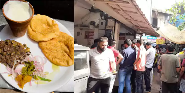 Chole Bhature at Radheshyam Subhash kumar Chole Bhature