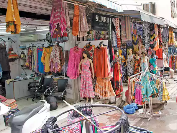 Paharganj Market clothes