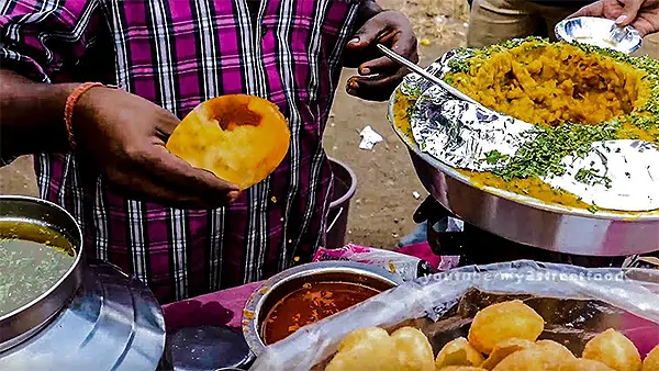 Pani Puri food stalls