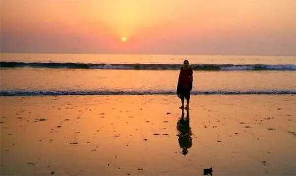 Sunset at Juhu Beach